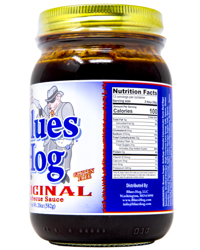 Blues Hog Original - Pint Jar