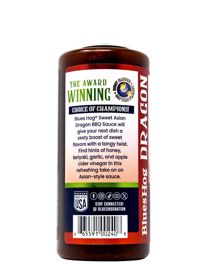 Blues Hogs Sweet Asian Dragon BBQ Sauce