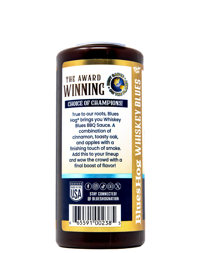 Blues Hogs Whiskey Blues BBQ Sauce