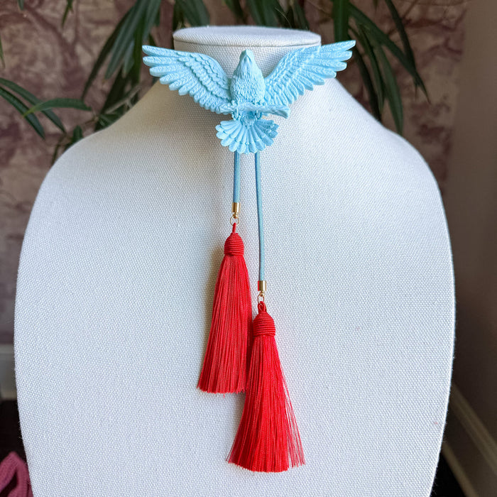 Bolo Eagle Baby Blue with Baby Blue & Red