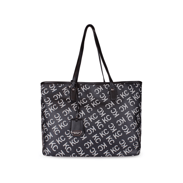 Bolso de mujer reversible con sobre negro