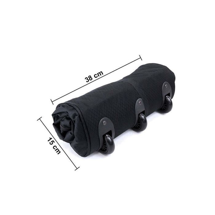 Bolso enrollable Goliat 130 ltrs + candado F negro