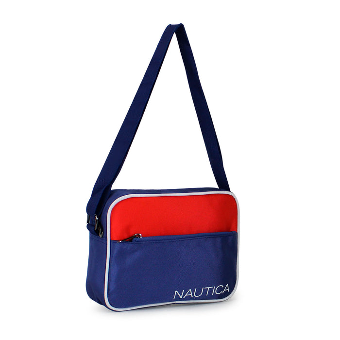 Bolso tipo bandolera Perseo Nautica azul