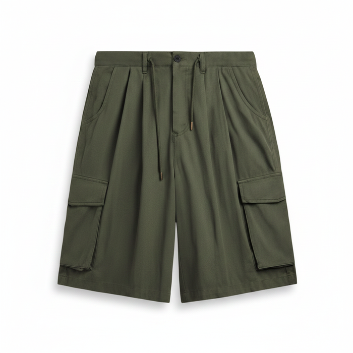 Bossmon Combat Shorts — Olive Green