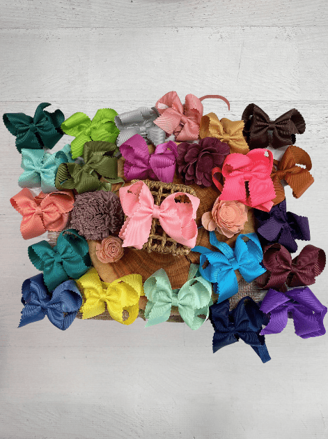 Bow Headband 4.5" Scalloped Classic