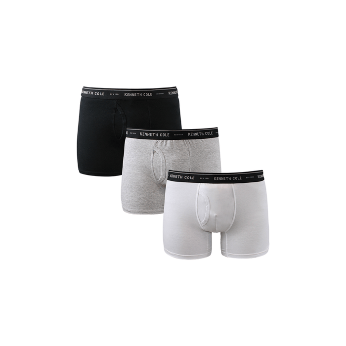 Boxer Pack 3 talla M gris