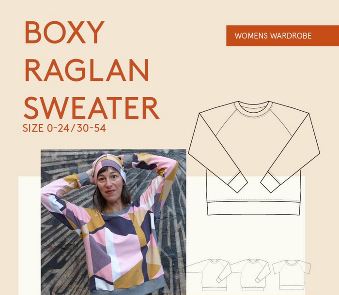 Boxy Raglan Pattern -- Wardrobe by Me
