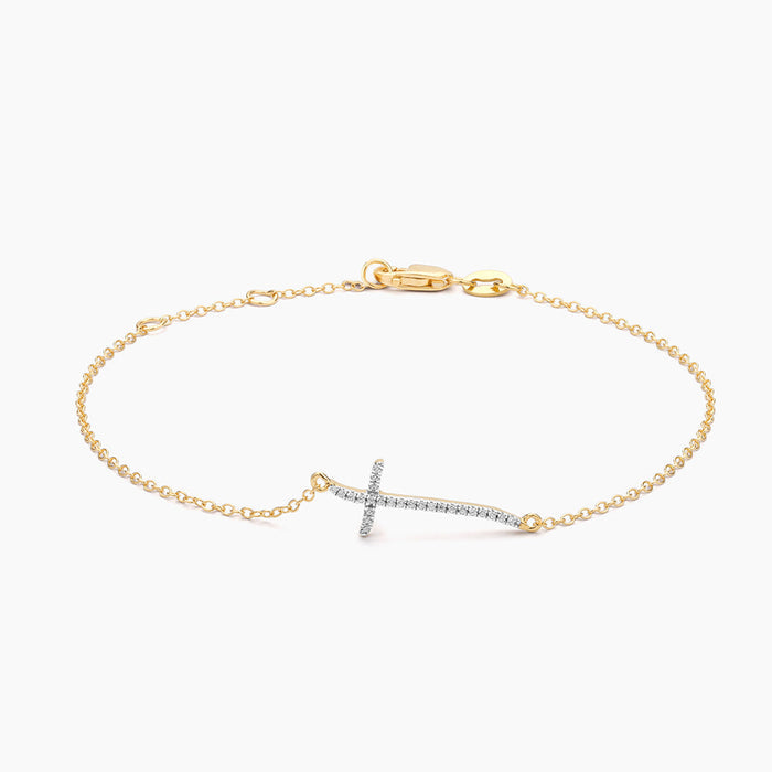 Bracelet Criss Cross Chain Waterproof
