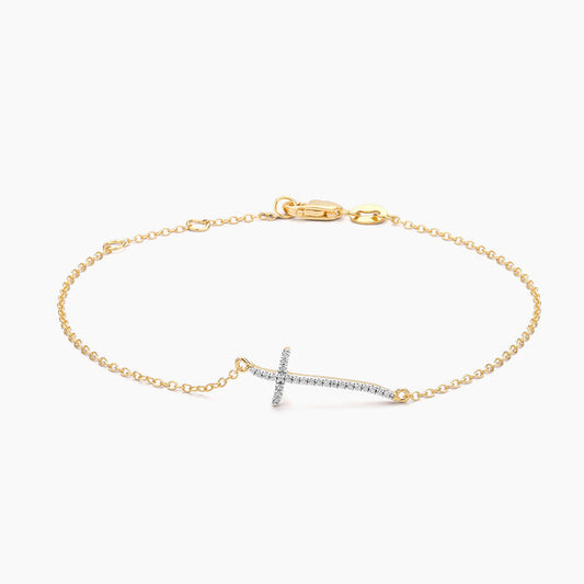 Bracelet Criss Cross Chain Waterproof