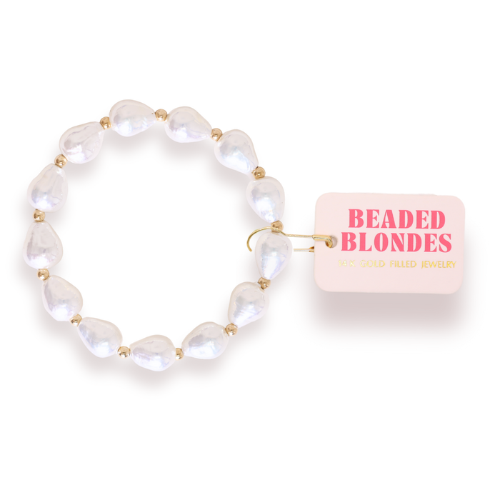 Bracelet Saylor iPearl n Gold