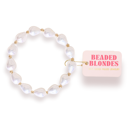 Bracelet Saylor iPearl n Gold