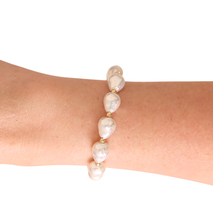 Bracelet Saylor iPearl n Gold