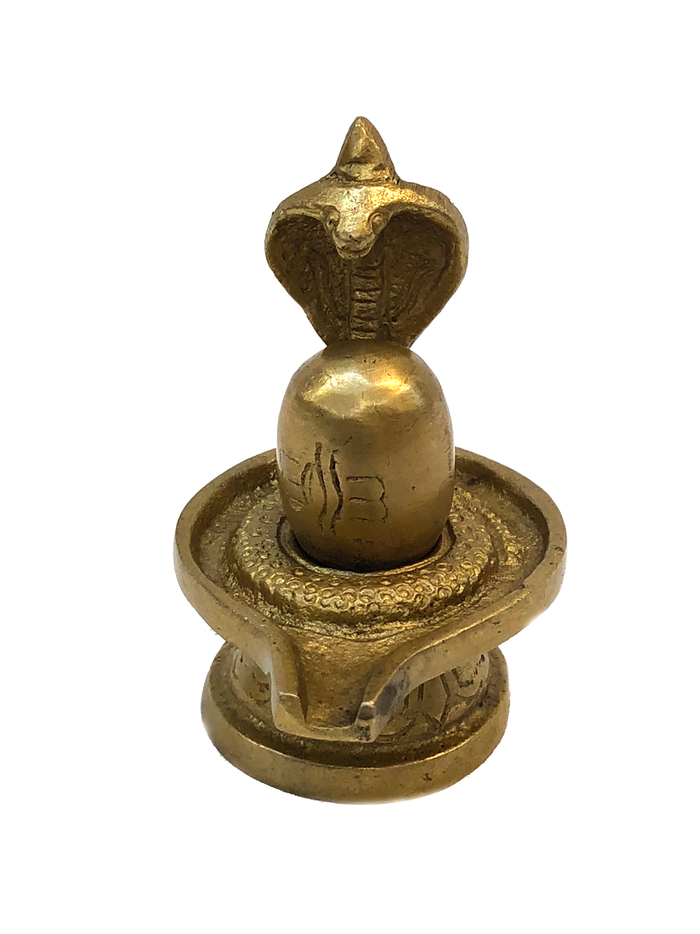 Brass Shivling Staue