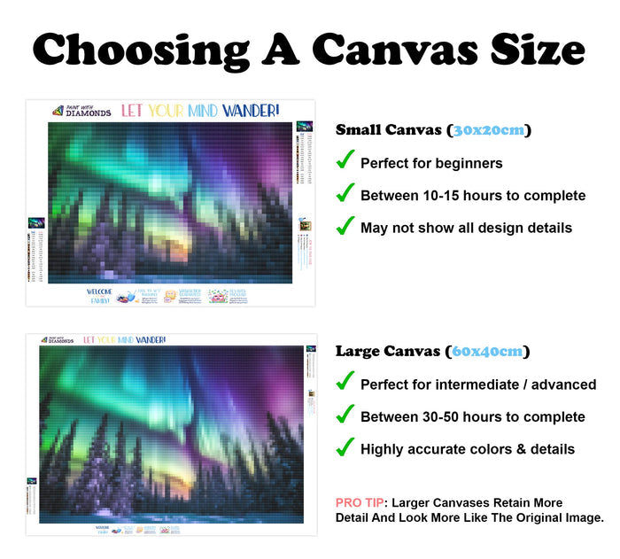 Breathtaking Vibrant Aurora Borealis