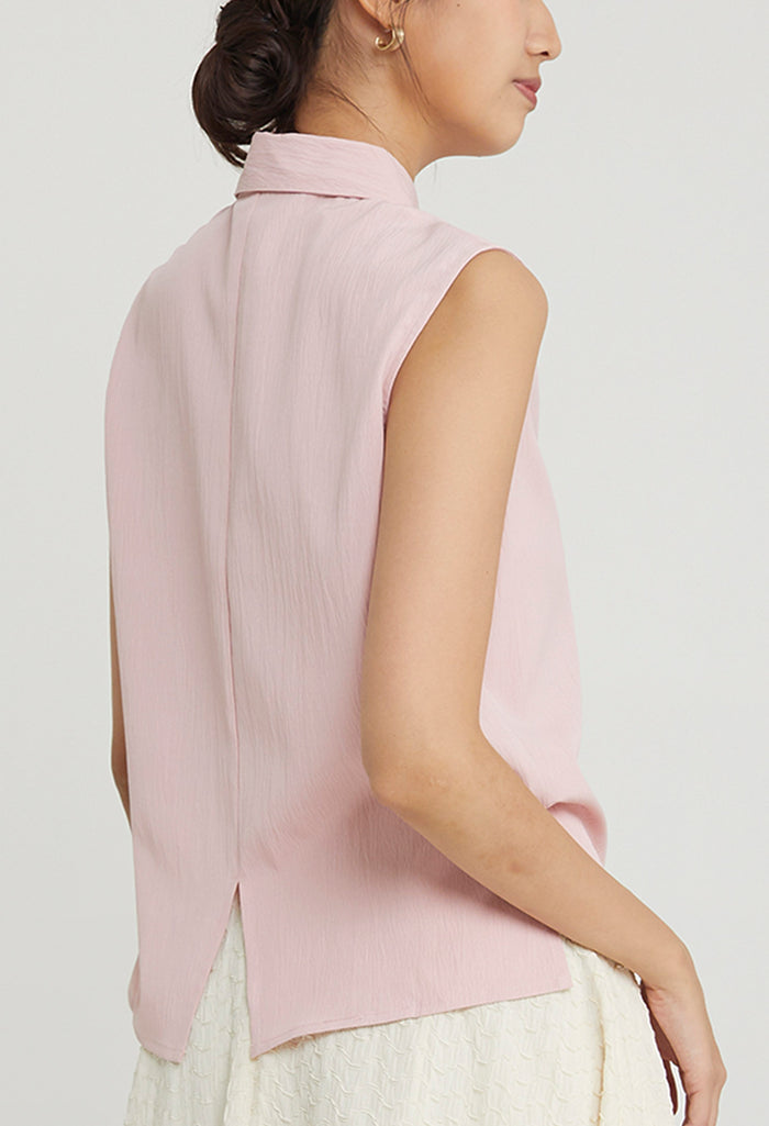 Breezy Bloom Collared Top