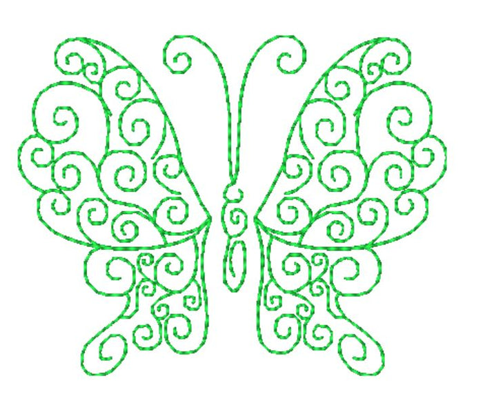 Bright Butterflies [4x4] 11521 Machine Embroidery Designs