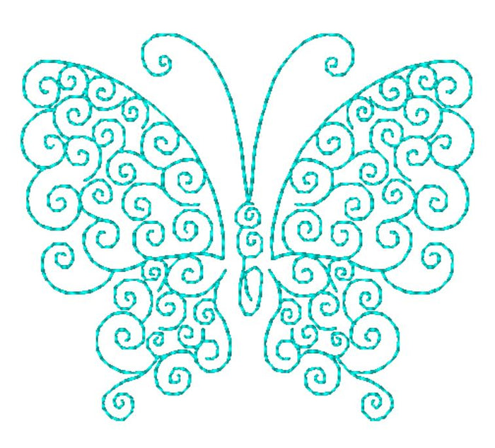 Bright Butterflies [4x4] 11521 Machine Embroidery Designs