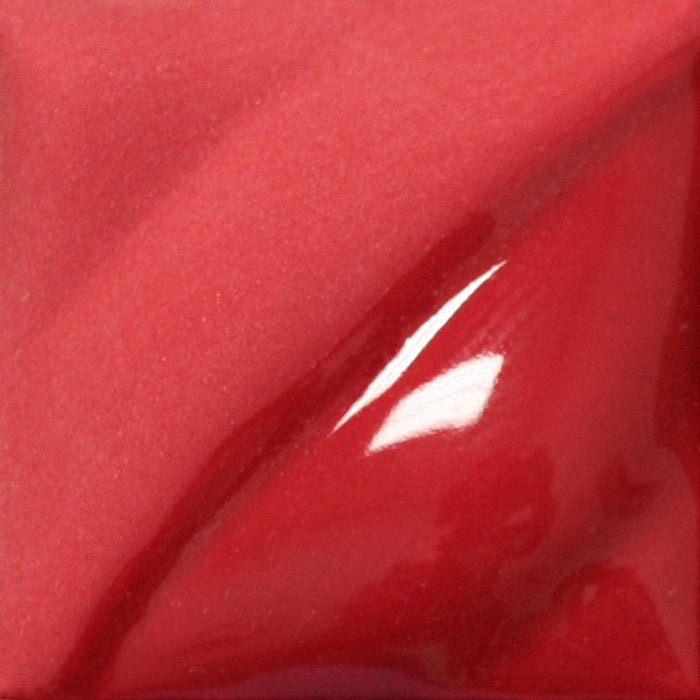 Bright Red Velvet Underglaze Cone 05-10 V-387