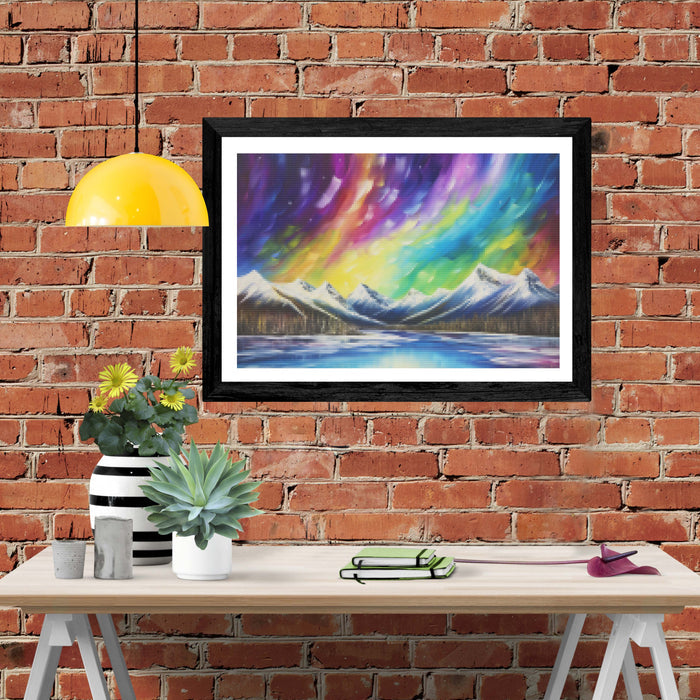 Brilliant Rainbow Northern Lights