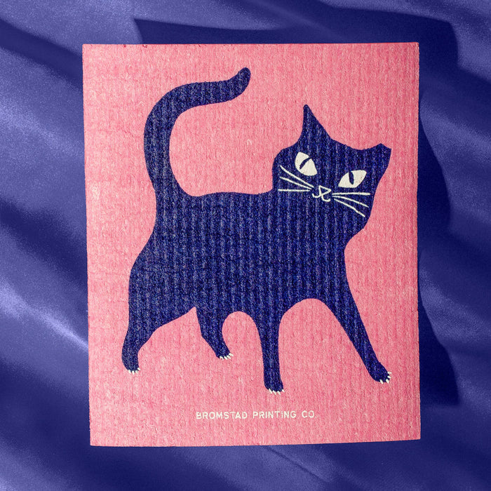 Bromstad Swedish Dishcloth - Mischief Cat