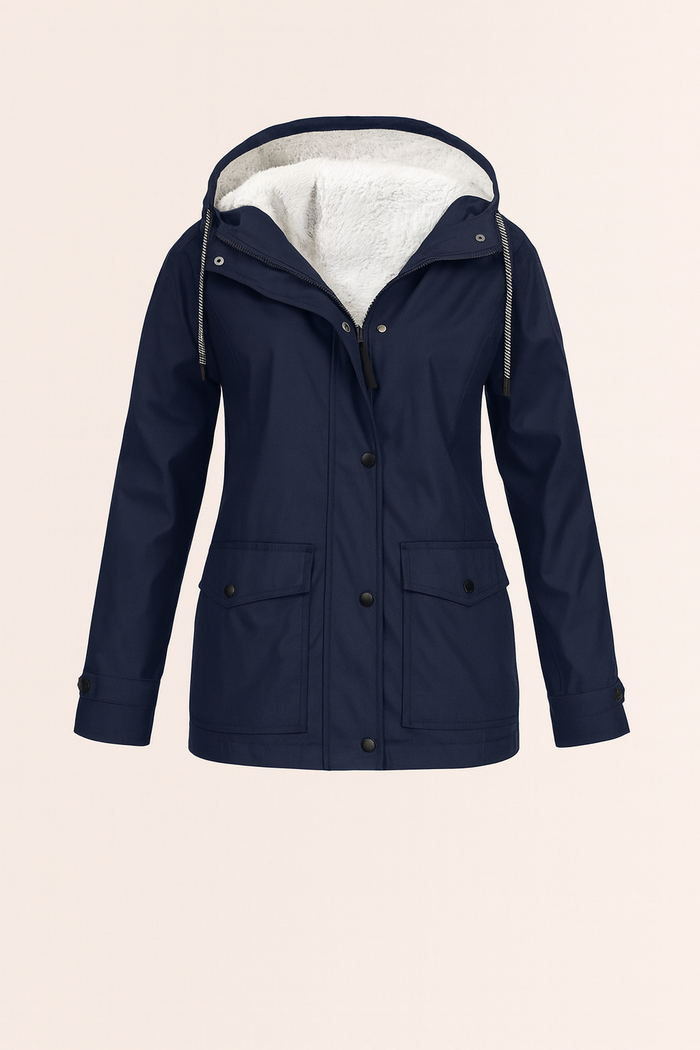 Brooke | Hooded Mid-Length Women’s Utility Jacket