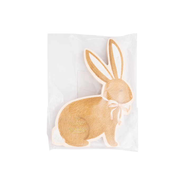 Brown Rabbit Easter Napkin