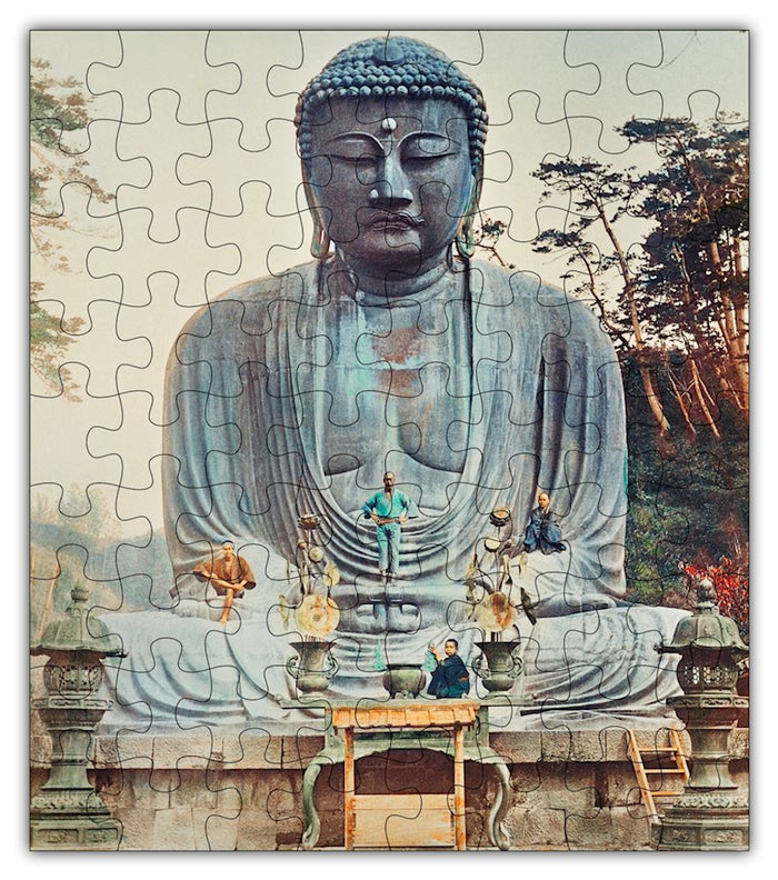 Buddha 72 piece jigsaw puzzle, printed and cut in USA