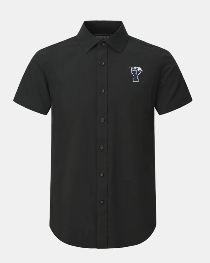 BYU Phenom Classic Black Short Sleeve Dress Shirt