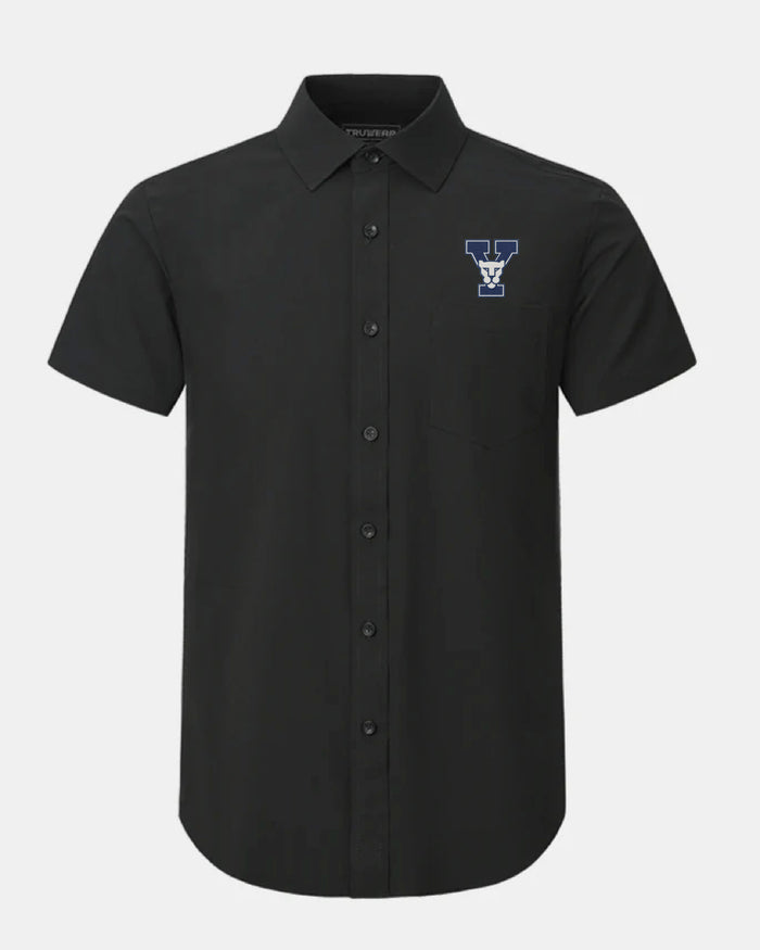 BYU Phenom Classic Black Short Sleeve Dress Shirt