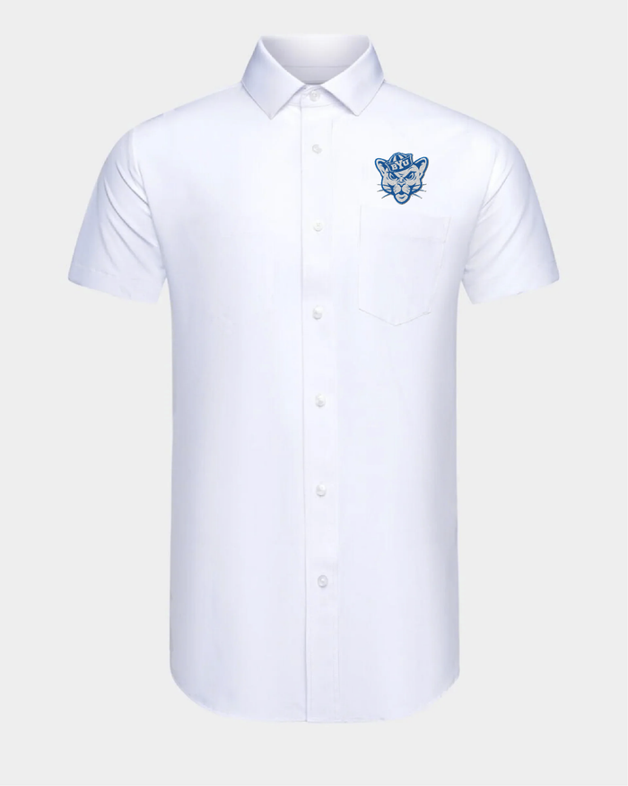 BYU Phenom Classic White Short Sleeve Dress Shirt