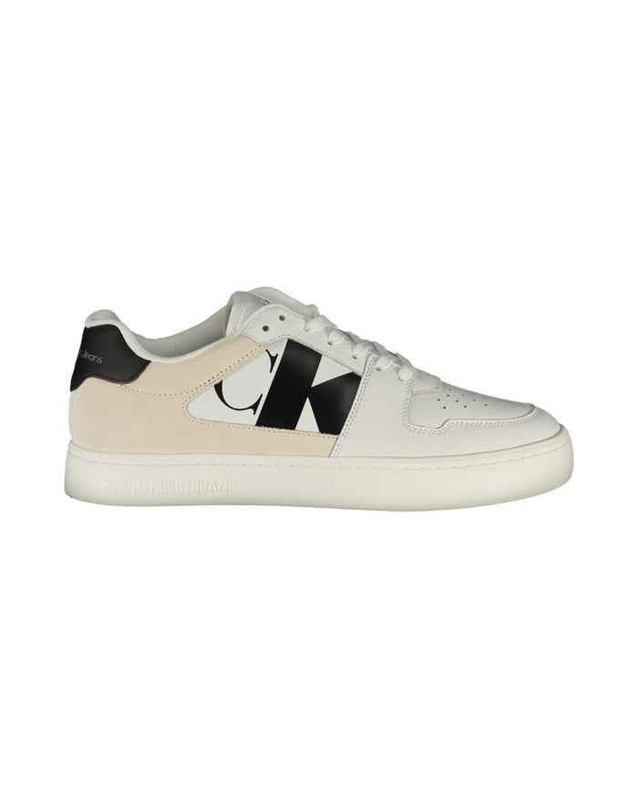 Calvin Klein Bianco Polyurethane Men Sneaker