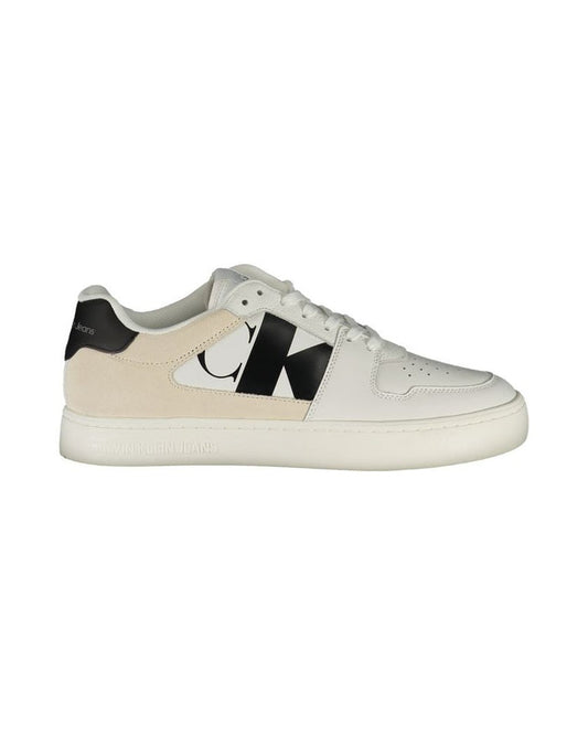 Calvin Klein Bianco Polyurethane Men Sneaker
