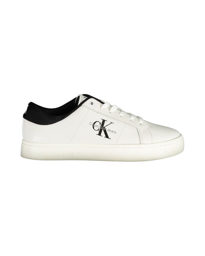 Calvin Klein Bianco Polyurethane Men Sneaker
