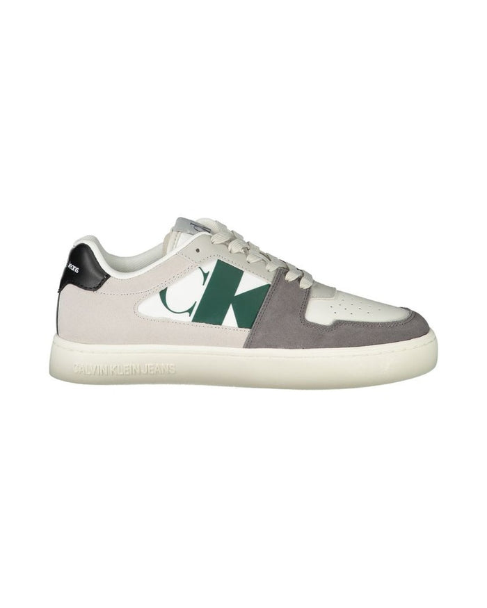 Calvin Klein White Polyester Men Sneaker