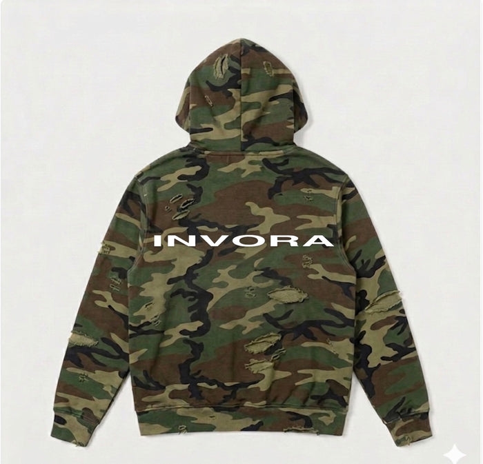 CAMO ZIP UP