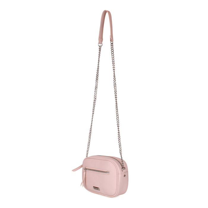 Cartera Calixta nude rosado