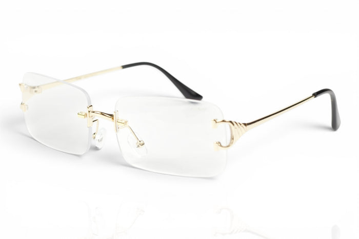 Cartier Rimless Rectangle Glasses