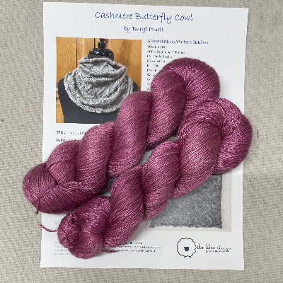 Cashmere Butterfly - Pink Ribbon Kit