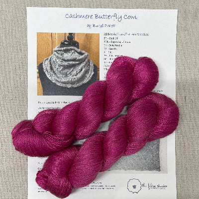 Cashmere Butterfly - Pink Ribbon Kit
