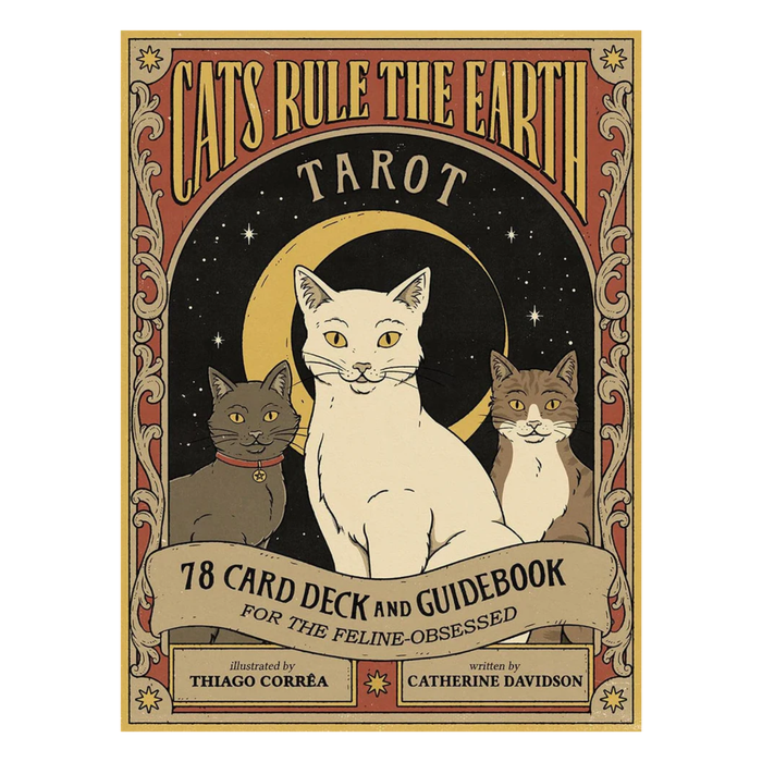 Cats Rule the Earth Tarot Deck and Guidebook