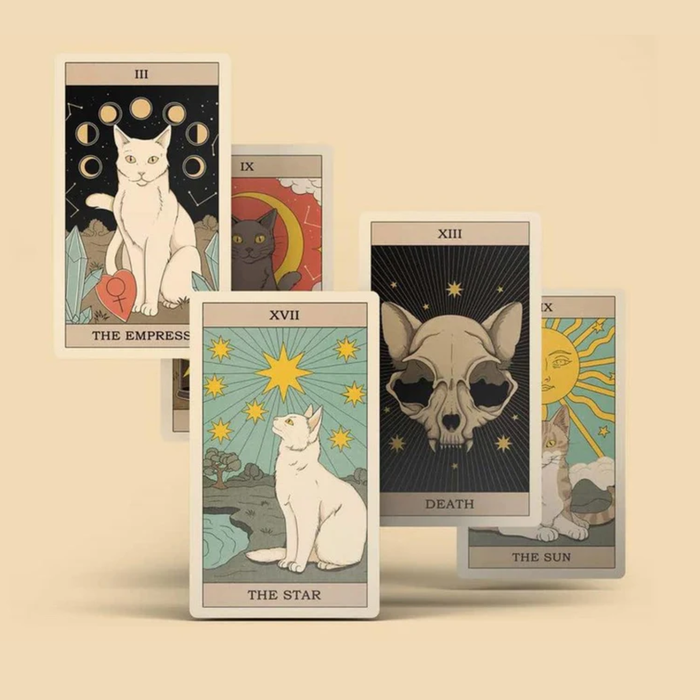 Cats Rule the Earth Tarot Deck and Guidebook