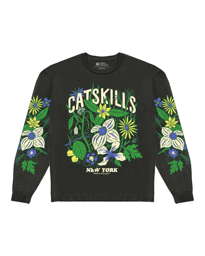Shop Catskills Flower Patch Long Sleeve Tee Inspired by Catskills Park