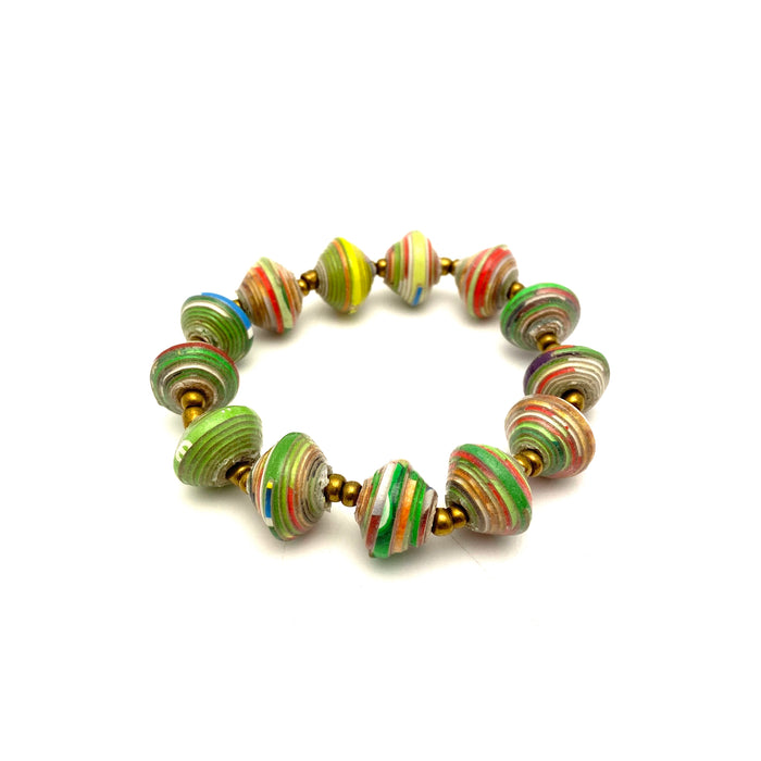 Cereal Box Bead Bracelets