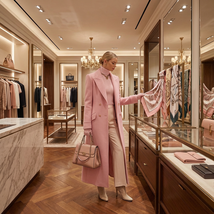 Chic di Milano Long Wool Coat