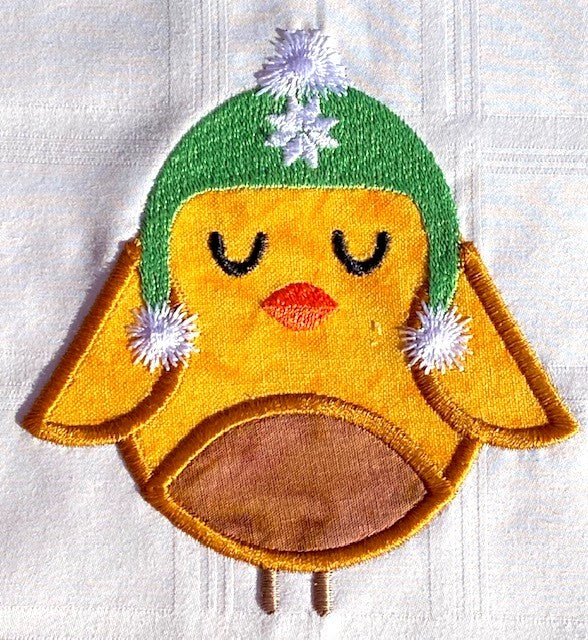 Christmas Birds Applique [4x4] # 10813