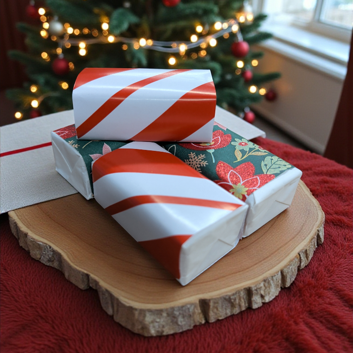 Christmas Cake 10 Individually Wrapped Pieces