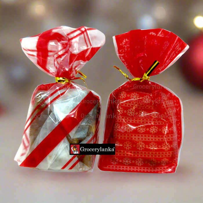 Christmas Cake 10 Individually Wrapped Pieces