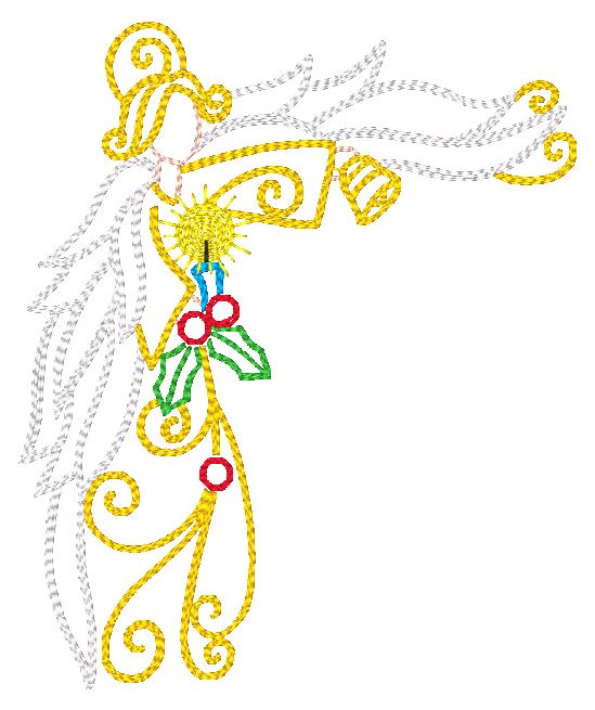 Christmas Decorative Designs    [5x7] # 10676