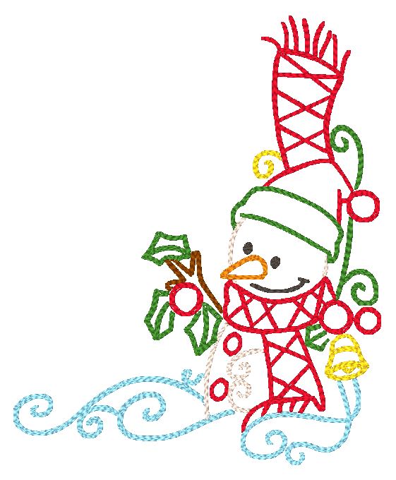 Christmas Decorative Designs    [5x7] # 10676