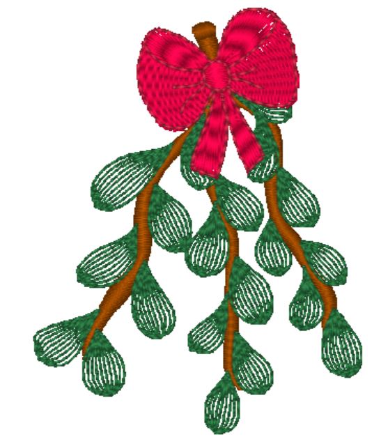 Christmas Flowers DD  [4x4] # 10680